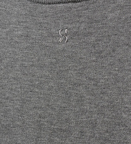 Sofie Schnoor Kjole - Uld - Strik - Korysy - Gråmeleret