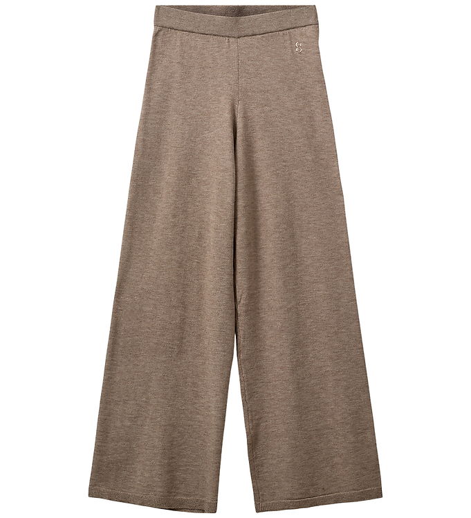 Sofie Schnoor Bukser - Uld - Strik - Vulasy - Deer Melange