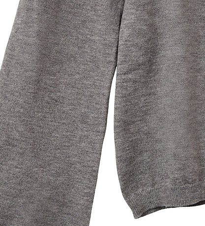 Sofie Schnoor Bluse - Uld - Strik - Vivosy - Gråmeleret