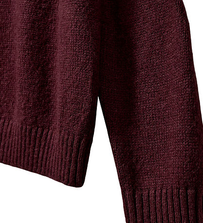 Sofie Schnoor Bluse - Strik - Sawasy - Plum