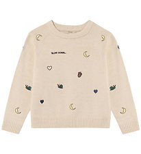 Fliink Bluse - Strik - Viskoseblanding - Benna - Sandshell