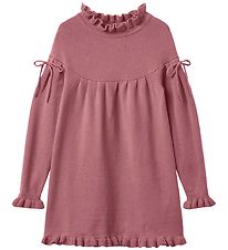 Fliink Kjole - Strik - Viskoseblanding - Kino - Ash Rose Fliink Kjole - Strik - Viskoseblanding - Kino - Ash Rose