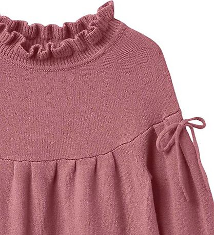 Fliink Kjole - Strik - Viskoseblanding - Kino - Ash Rose
