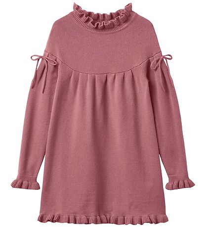 Fliink Kjole - Strik - Viskoseblanding - Kino - Ash Rose