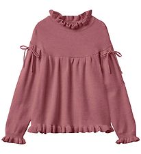 Fliink Bluse - Strik - Viskoseblanding - Kino - Ash Rose