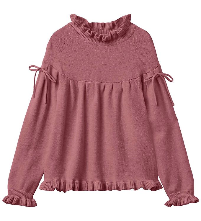 Fliink Bluse - Strik - Viskoseblanding - Kino - Ash Rose