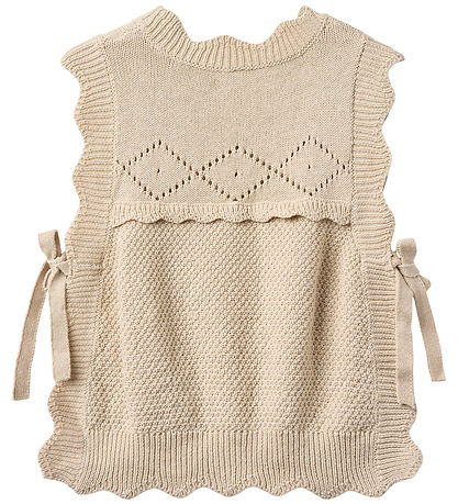 Fliink Vest - Strik - Lovely - Sandshell