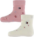 Tommy Hilfiger Strømper - 2-pak - Pink Tommy Hilfiger Strømper - 2-pak - Pink