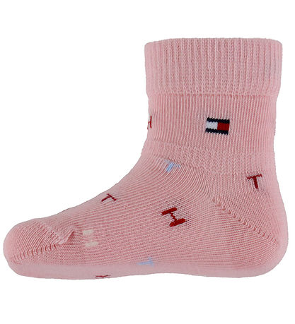 Tommy Hilfiger Strømper - 2-pak - Pink