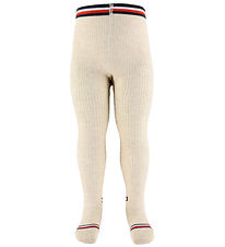 Tommy Hilfiger Tights - Ecru Melange