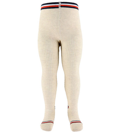 Tommy Hilfiger Tights - Ecru Melange Tommy Hilfiger Tights - Ecru Melange