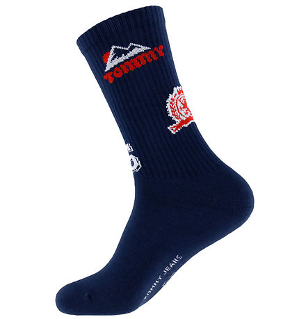 Tommy Hilfiger Strømper - 2-pak - Navy