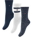 Tommy Hilfiger Strumpor - 3-pack - Marinblå
