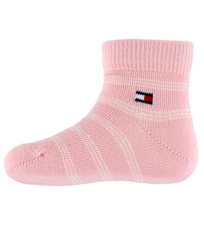 Tommy Hilfiger Strømper - 3-pak - Pink Tommy Hilfiger Strømper - 3-pak - Pink