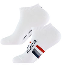Tommy Hilfiger Strømper - 2-pak - Hvid Tommy Hilfiger Strømper - 2-pak - Hvid