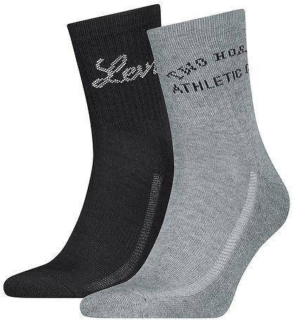 Levis Strømper - 2-pak - Sort/Grå