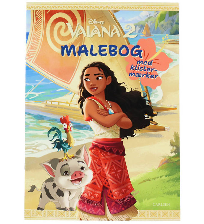 Forlaget Carlsen Malebog - Vaiana 2