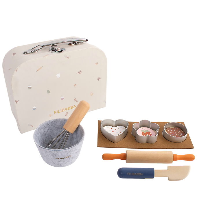 Filibabba Legekuffert - Bagesæt I Træ