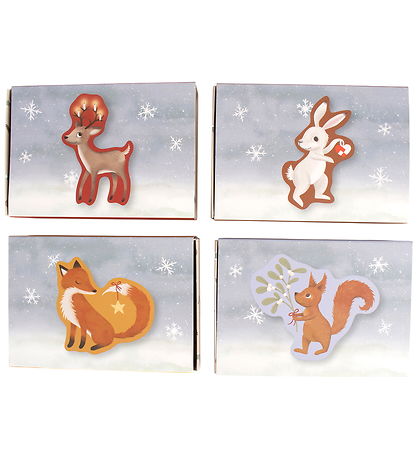 Filibabba Puslespil - Sæt m. 4 Puslespil - Wonderful Winter - Sk