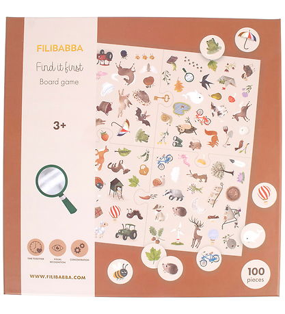 Filibabba Brætspil - Hvem Finder Det Først?