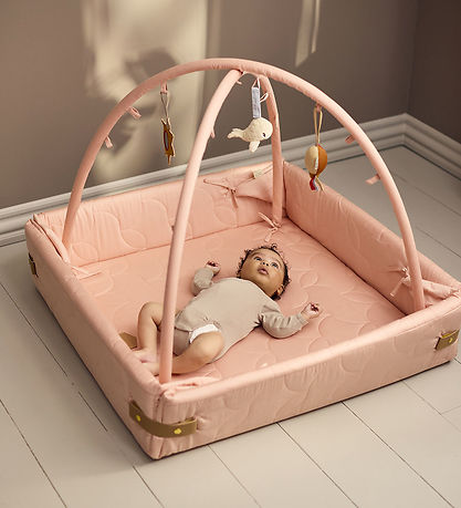 Filibabba Activity nest - Soft Quilt - Misty Rose