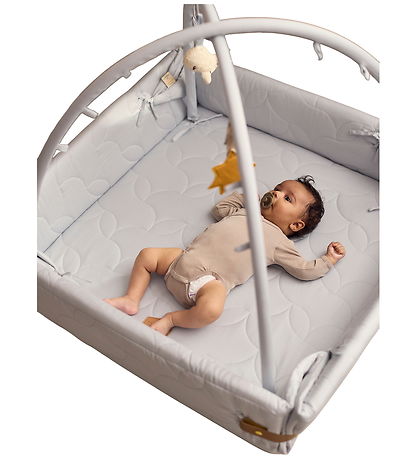 Filibabba Aktivitetsnest - Soft Quilt - Pearl Blue