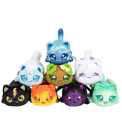 Aphmau Legetøj - Mystery Meemeow Elemental Plush - 15 cm - Asst.