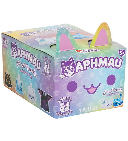 Aphmau Legetøj - Mystery Meemeow Elemental Plush - 15 cm - Asst.