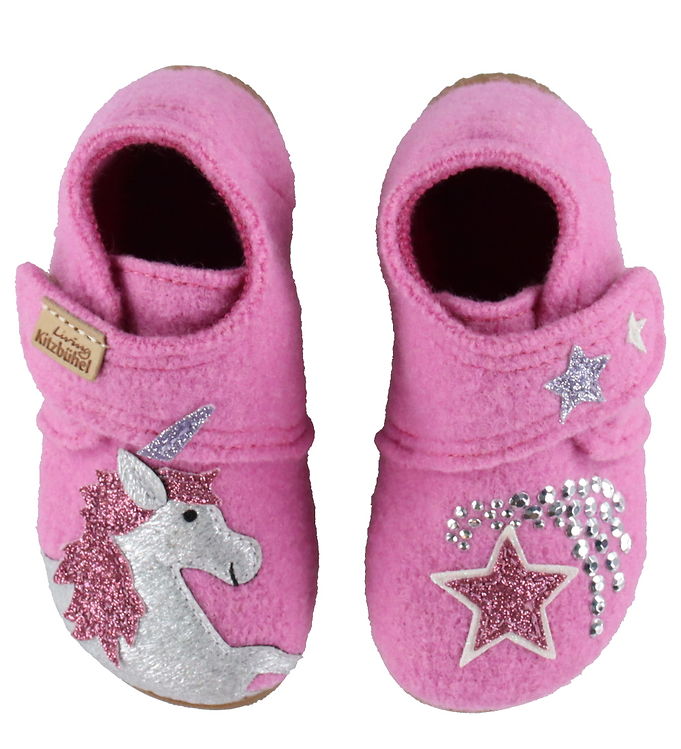 Living Kitzbühel Hjemmesko - Uld - Einhornzauber - Candy