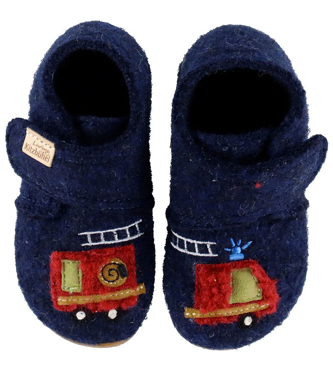 Living Kitzbühel Hjemmesko - Uld - Fredi Feuerwehr - Nachtblau