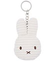 Bon Ton Toys Nøglering - 10 cm - Miffy Flat ECO Corduroy - Offwh