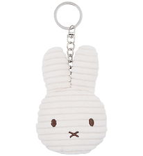 Bon Ton Toys Nøglering - 10 cm - Miffy Flat ECO Corduroy - Offwh
