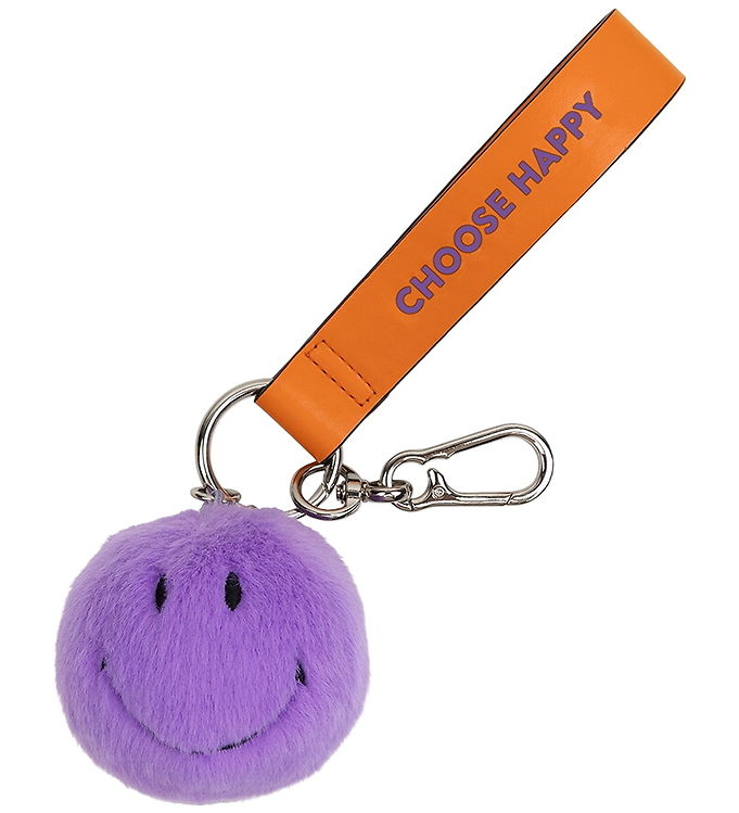 Bon Ton Toys Nøglering - 7 cm - Smiley ECO Fuzzy Bag Charm - Dar
