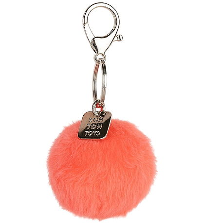 Bon Ton Toys Nøglering - 5,5 cm - Smiley ECO Fuzzy - Bright Cora