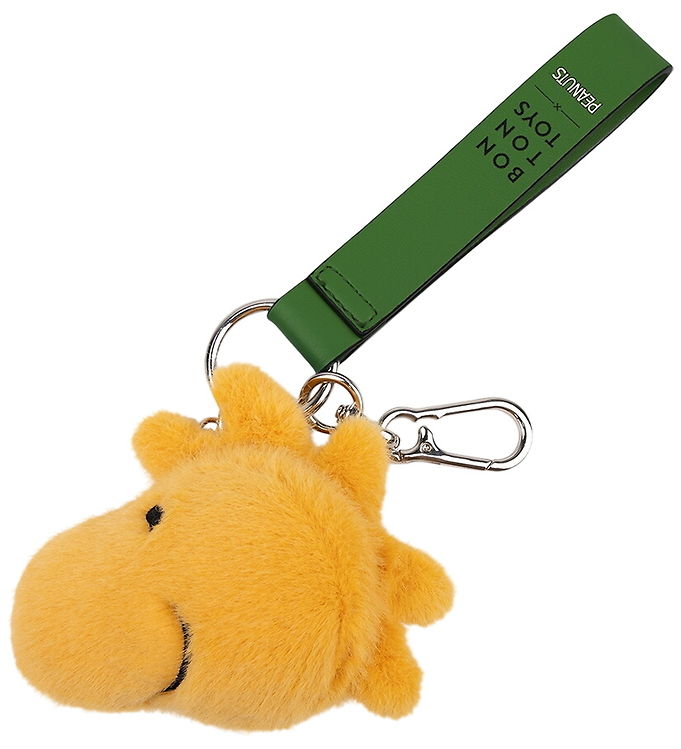 Bon Ton Toys Nøglering - 9 cm - Woodstock ECO Fuzzy Yellow bag