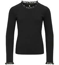 Kids Only Bluse - Rib - KogLeslie - Black