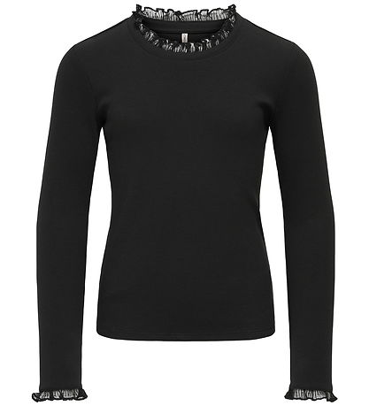 Kids Only Bluse - Rib - KogLeslie - Black