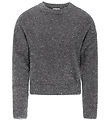 Kids Only Bluse - KogPiumo - Black/Silver Glitter