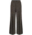 Kids Only Bukser - KogQueen - Black/Lurex Light Gold/Silver/Wide