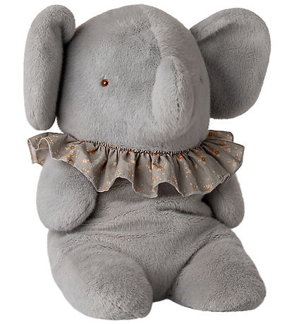 Maileg Bamse - Plyselefant- Stor - Blå/Grå Maileg Bamse - Plyselefant- Stor - Blå/Grå