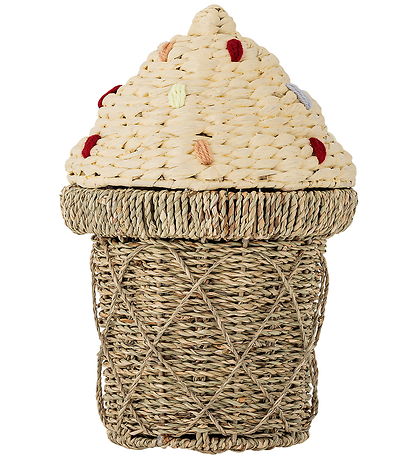 Bloomingville Kurv m. Låg - 28x41 cm - Cillie - Natur