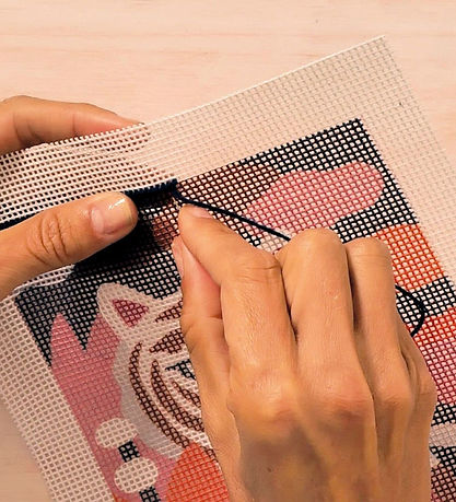Djeco Kreasæt - Atelier 64 - Korssting