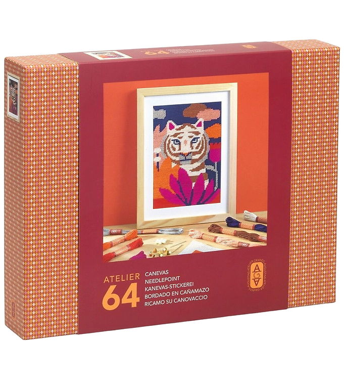 Djeco Kreasæt - Atelier 64 - Korssting