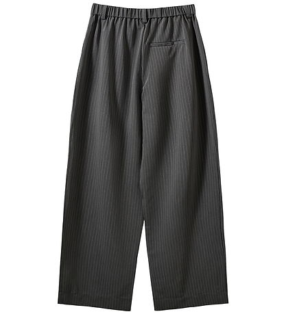Sofie Schnoor Bukser - Malinasy - Dark Grey Striped