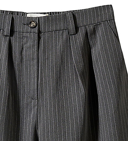 Sofie Schnoor Bukser - Malinasy - Dark Grey Striped