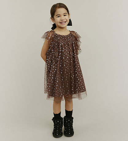 Sofie Schnoor Tylkjole - Blossomsk - Brun