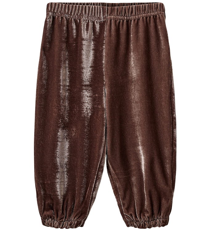Sofie Schnoor Velourbukser - Carlinasb - Soft Brown