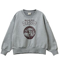 Sofie Schnoor Sweatshirt - Elisy - Gråmeleret