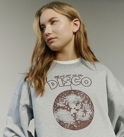 Sofie Schnoor Sweatshirt - Elisy - Gråmeleret
