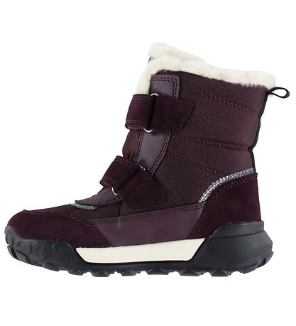 Geox Vinterstøvler - Tex - J Trekkyup B ABX - Dk Burgundy